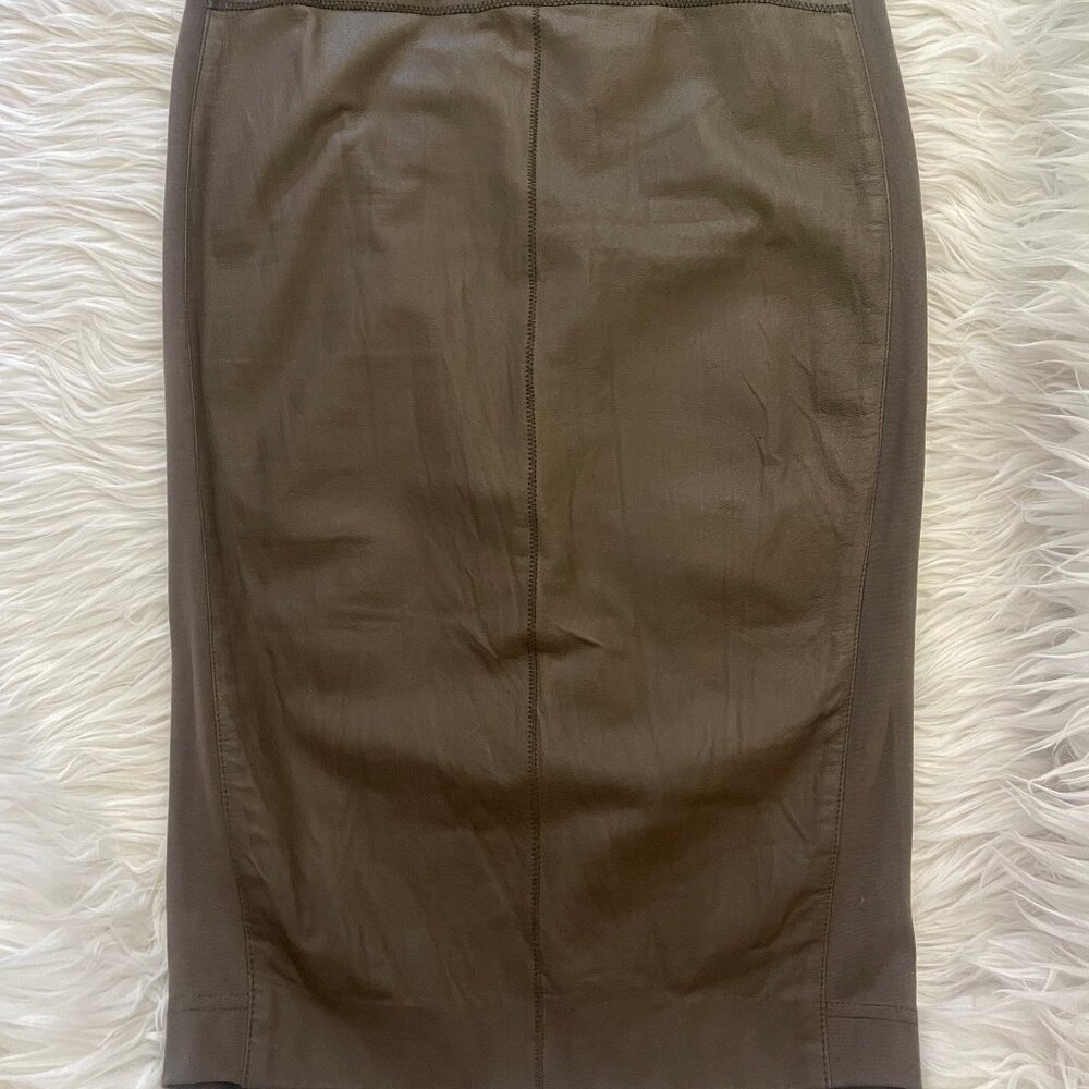 Vintage Illia Lightweight Leather Skirt